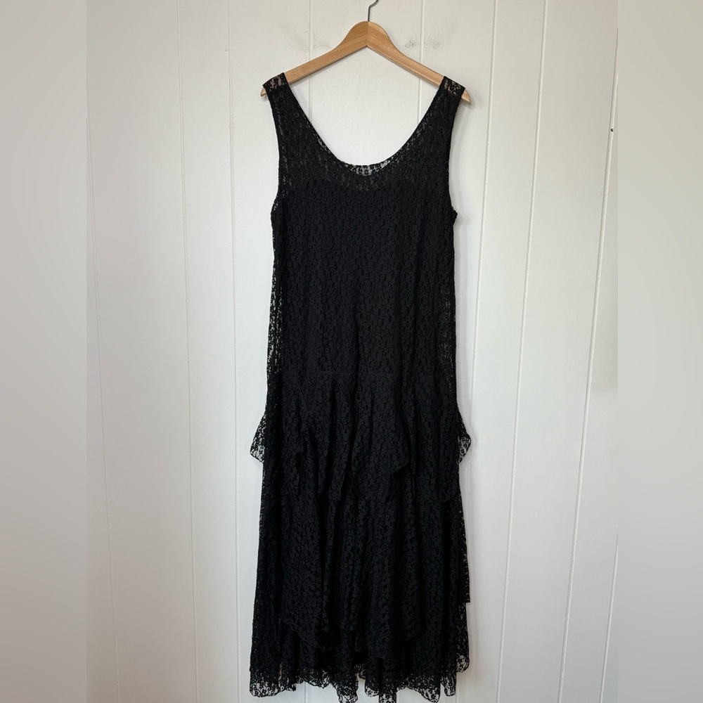 NWT Polo Ralph Lauren Sleeveless Lace Maxi Dress Size 14